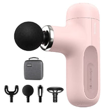 Load image into Gallery viewer, Techlove Mini Massager Gun 4 Massage Heads and 5 Adjustable Speed
