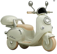 تحميل الصورة إلى عارض المعرض، Kids Electric Motorbike,6V Powered Ride Motorcycle with Training Wheels 2-6 Years Boys &amp;  Girls
