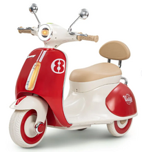 Load image into Gallery viewer, Vintage Vespa Electric Scooty with Light Music Age 1-3 years
