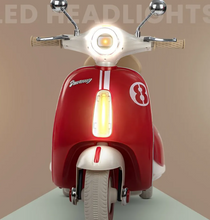 Load image into Gallery viewer, Vintage Vespa Electric Scooty with Light Music Age 1-3 years

