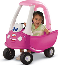 تحميل الصورة إلى عارض المعرض، Little Tikes Princess Cozy Coupe Kids Ride-On in Pink &amp; White Age 2-5 years
