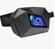 Load image into Gallery viewer, LED Display Water Proof Backpack with USB 5V Knight LED Adjustable strap and App
