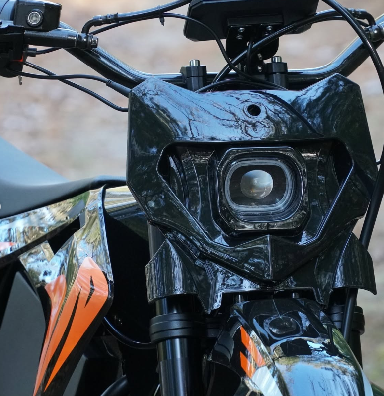 Electric  Off-Road Dirt Bike 60V 28Ah, 80kmh speed  Zed1 AMP-X  2026 new model