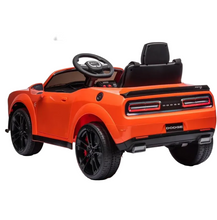 Load image into Gallery viewer, Dodge Challenger SRT Ride On Car 12V/2M,Orange
