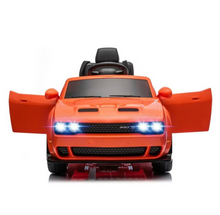 Load image into Gallery viewer, Dodge Challenger SRT Ride On Car 12V/2M,Orange

