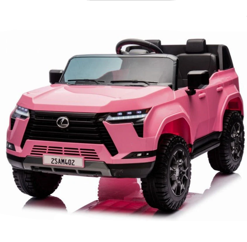 Lexus GX550 12V Licensed Electric Ride-On Car for Girls 3-7 Years