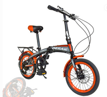 Load image into Gallery viewer, New 16/20 Inch Folding Bicycle – 7 Speed
