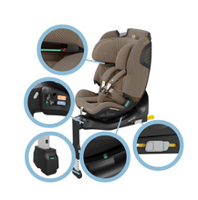 Load image into Gallery viewer, Maxi-Cosi Emerald 360 Pro All-in-One Car Seat – Authentic Truffle Birth to 12 years
