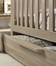 Load image into Gallery viewer, Convertible Cot Bed – Natural Oak Effect
