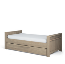 Load image into Gallery viewer, Convertible Cot Bed – Natural Oak Effect
