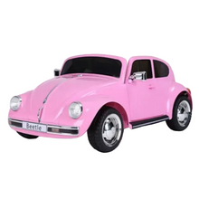 تحميل الصورة إلى عارض المعرض، Volkswagen Beetle Kids Electric Ride On Car - Pink
