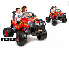 تحميل الصورة إلى عارض المعرض، Feber Monster Truck Kids Ride-On Age 3-7 Years
