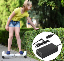 Load image into Gallery viewer, Electric Scooter Charger, 42V 2A Hoverboard Charger, 3-Pin
