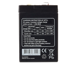 Load image into Gallery viewer, 6V 4.5Ah sealed lead acid (SLA) battery For kids Ride on Toys Bikes
