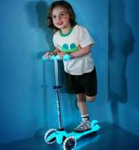 Load image into Gallery viewer, Mini Micro Deluxe Glow LED - Glacier Aqua Age 2-5 Years
