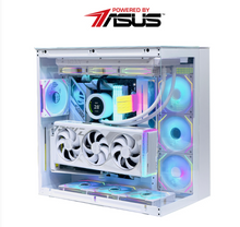 Load image into Gallery viewer, Ultra White Gaming PC Powered by ASUS (i9-14900K, 128GB DDR5 RAM, RTX 5090 32GB, 4TB 7300MB/s SSD)
