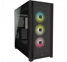 Load image into Gallery viewer, Corsair ICUE 5000X RGB Tempered Glass Mid-Tower ATX PC Smart Case – White
