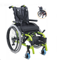 Load image into Gallery viewer, Explorer Kids Wheelchair- Max 75kg Body weight
