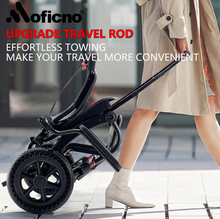 تحميل الصورة إلى عارض المعرض، Moficno Ultra Lightly Folding Manual Travel Wheelchair for Disabled and Elderly
