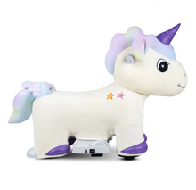 تحميل الصورة إلى عارض المعرض، Spartan Unicorn 6V Plush Electric Ride On Age 3+
