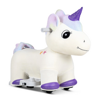 تحميل الصورة إلى عارض المعرض، Spartan Unicorn 6V Plush Electric Ride On Age 3+
