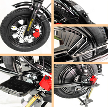 Load image into Gallery viewer, KUGOO KIRIN V3 PRO passenger cargo E bike 60km range
