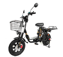 Load image into Gallery viewer, KUGOO KIRIN V3 PRO passenger cargo E bike 60km range
