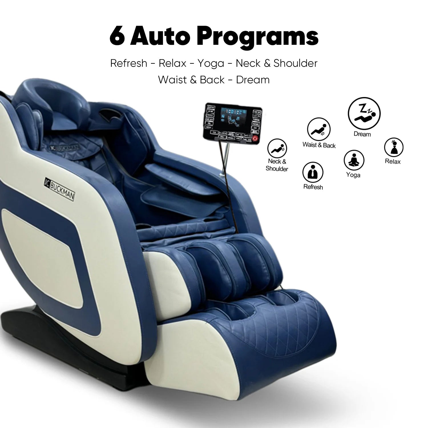 JC BUCKMAN IndulgeUs Full Body Massage Chair