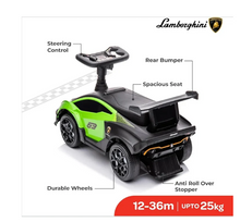 تحميل الصورة إلى عارض المعرض، officially licensed Lamborghini SCV Push Car. Age 1-4 years
