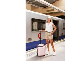 Load image into Gallery viewer, Micro Ride On Luggage Eazy Allrounder Blue (Pink)
