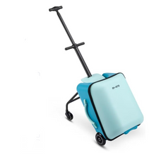 Load image into Gallery viewer, Micro Ride On Luggage Eazy Allrounder Blue (Pink)
