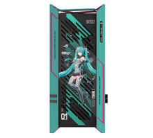 Load image into Gallery viewer, ASUS ROG Strix Helios II Hatsune Miku Edition Mid Tower Computer Case,
