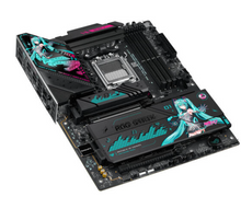 Load image into Gallery viewer, ASUS ROG STRIX X870E-H Gaming WIFI7 &amp; BT Hatsune Miku Edition Motherboard, AMD X870E Chipset, 4x DDR5
