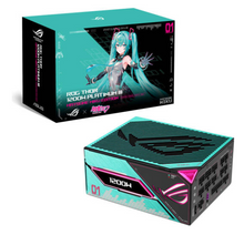 تحميل الصورة إلى عارض المعرض، ASUS ROG Thor 1200W Platinum III Hatsune Miku Edition Power Supply
