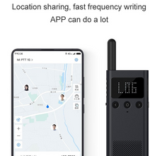 Load image into Gallery viewer, Xiaomi Mijia Mini Walkie Talkie 1S Location Sharing Fast Team Talk
