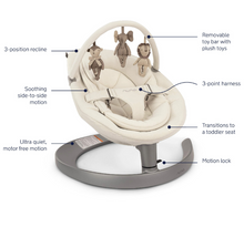 تحميل الصورة إلى عارض المعرض، Nuna Leaf Grow Cloud Bouncer Seat
