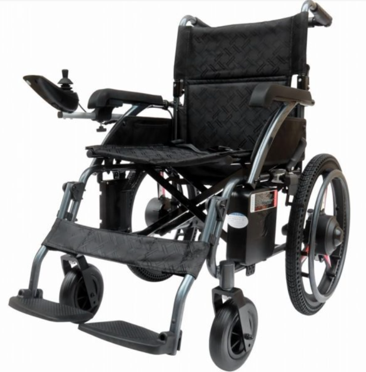 2-in-1 Electric & Manual Self-Propelled Wheelchair