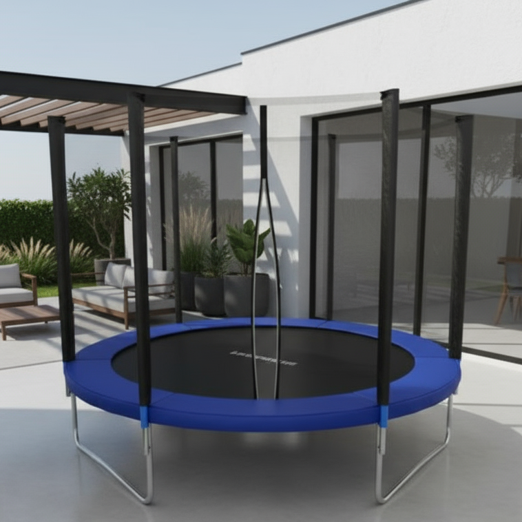 Knight Shot 8ft Outdoor Round Trampoline