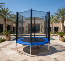 تحميل الصورة إلى عارض المعرض، Knight Shot 6ft Round Outdoor Trampoline– Compact Kids Model
