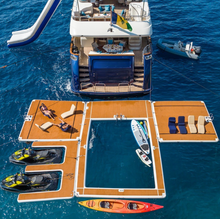 Load image into Gallery viewer, Premium Floating Swimming Pool – Safe, Stylish Perfect for UAE Waterfront Living
