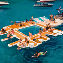 Load image into Gallery viewer, Premium Floating Swimming Pool – Safe, Stylish Perfect for UAE Waterfront Living
