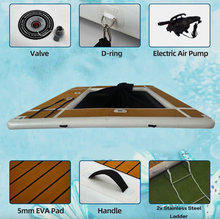 Load image into Gallery viewer, Premium Floating Swimming Pool – Safe, Stylish Perfect for UAE Waterfront Living
