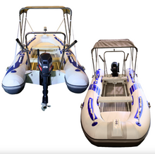 Load image into Gallery viewer, 2025 Dinghy Boat – 1.2mm PVC with Sea Deck | Lightweight Fiberglass Hull
