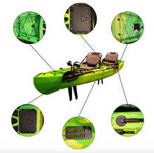 Load image into Gallery viewer, Tango Double Person Flap Pedal Kayak – 4.1m (VK-27)
