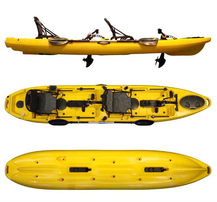 Romance Double Person Propeller Pedal Kayak – 4.3m (VK-12)