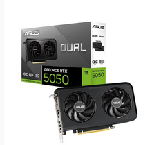 Load image into Gallery viewer, ASUS Dual GeForce RTX 5050 OC Edition Graphics Card, 8GB GDDR6 128-Bit Memory, 2647 MHz
