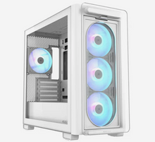 تحميل الصورة إلى عارض المعرض، Asus A21 PLUS mATX PC Case Black -White
