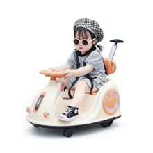تحميل الصورة إلى عارض المعرض، Children's Favorite Electric Bumper Cars-Cool Lights-360 Swivel Wheels-Remote-Controlled Age 1-4 Years
