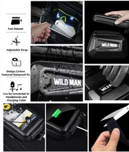 Load image into Gallery viewer, Wildman hard shell bicycle bag touch screen
