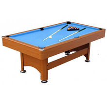 تحميل الصورة إلى عارض المعرض، Knightshot Home Use Billiard Table | Maple Finish-Blue Cloth|8 FT
